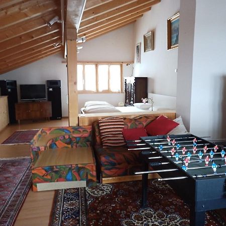 Casa Steilalva - Grosszuegiges Chalet Fuer Erholsamen Familienurlaub Surrein Luaran gambar