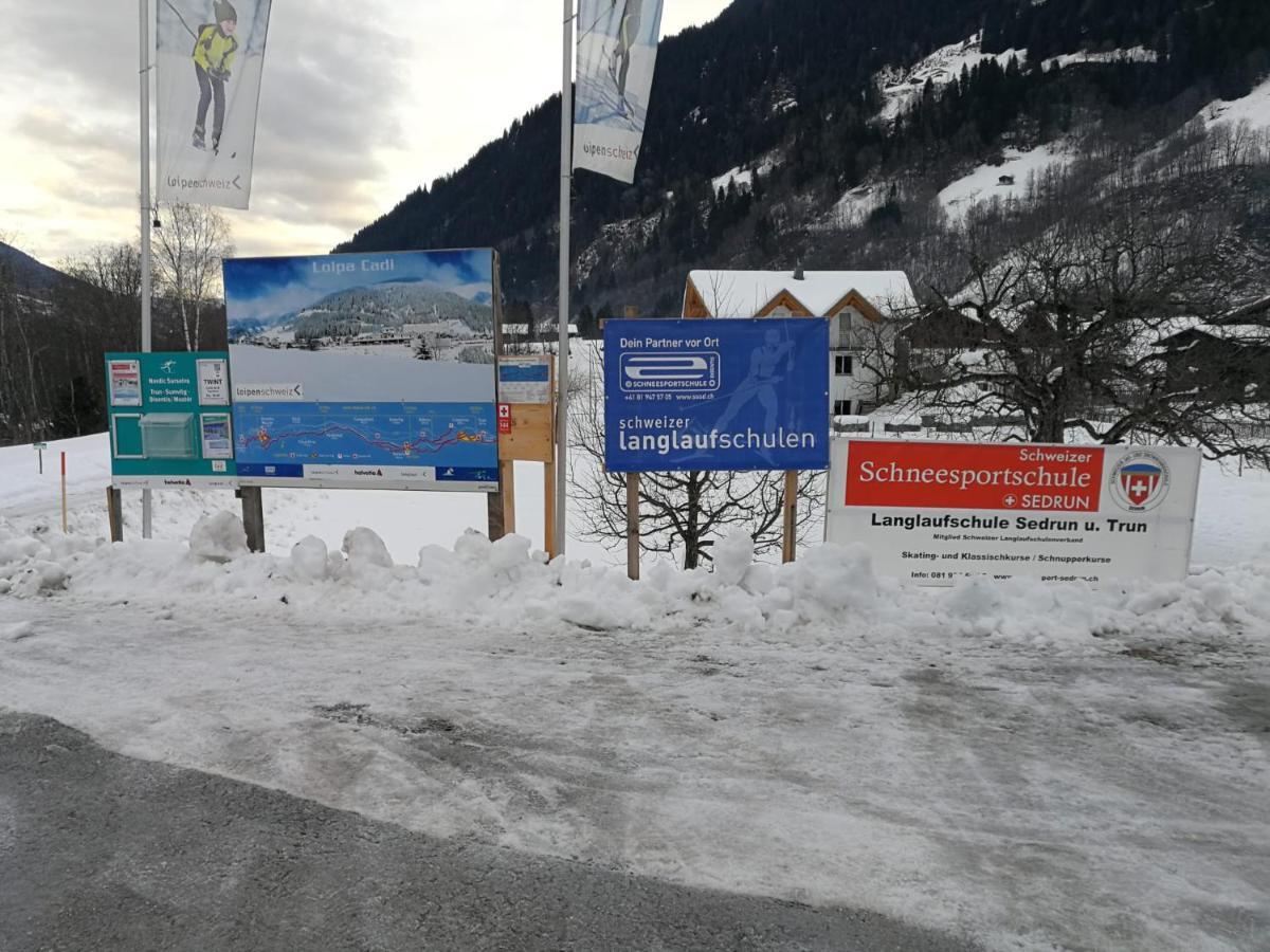 Casa Steilalva - Grosszuegiges Chalet Fuer Erholsamen Familienurlaub Surrein Luaran gambar
